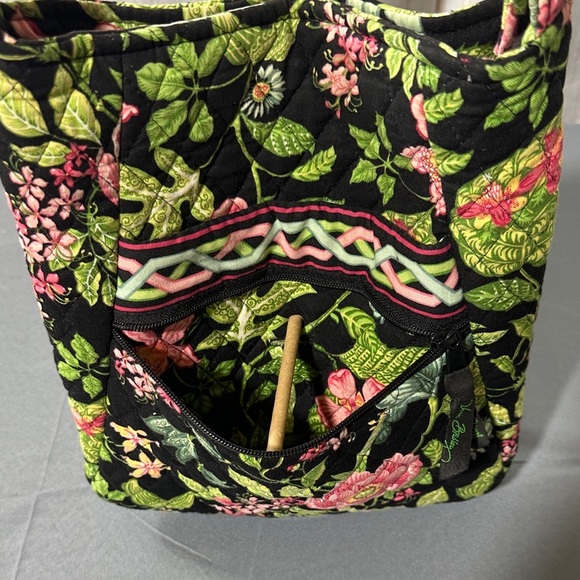 Vera Bradley retired Spring 2007 Botanica Crossbody purse - Picture 4 of 9